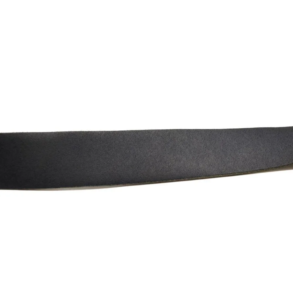 GUCCI Textured Calfskin Double G 40mm Belt 95 38 Dark Cocoa - Picture 10 of 11